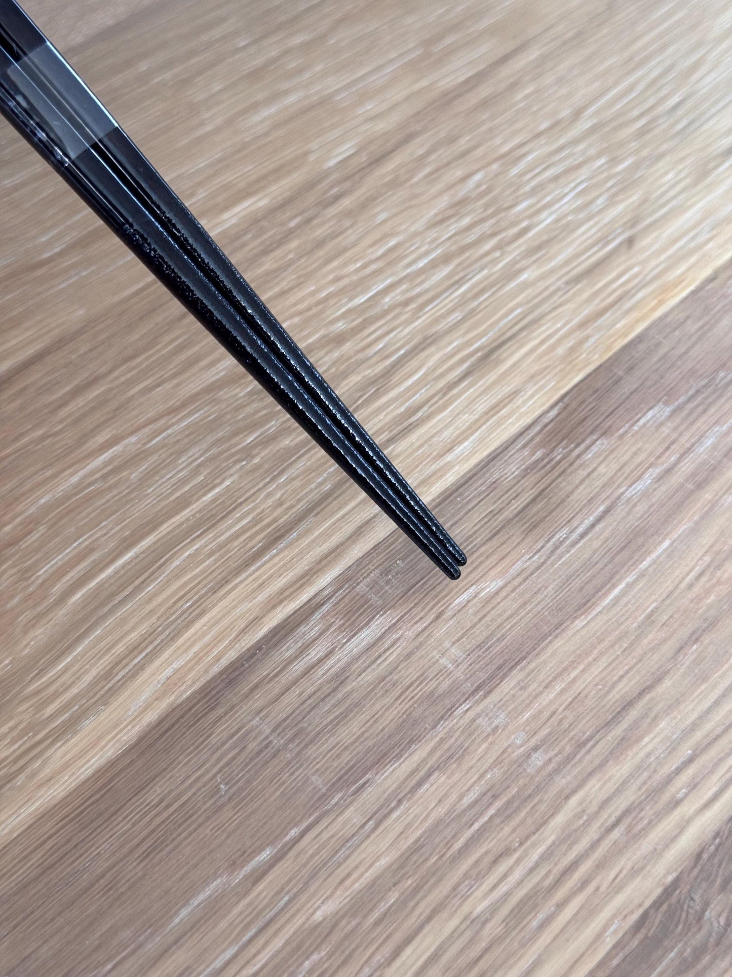 Blue floral wood chopsticks