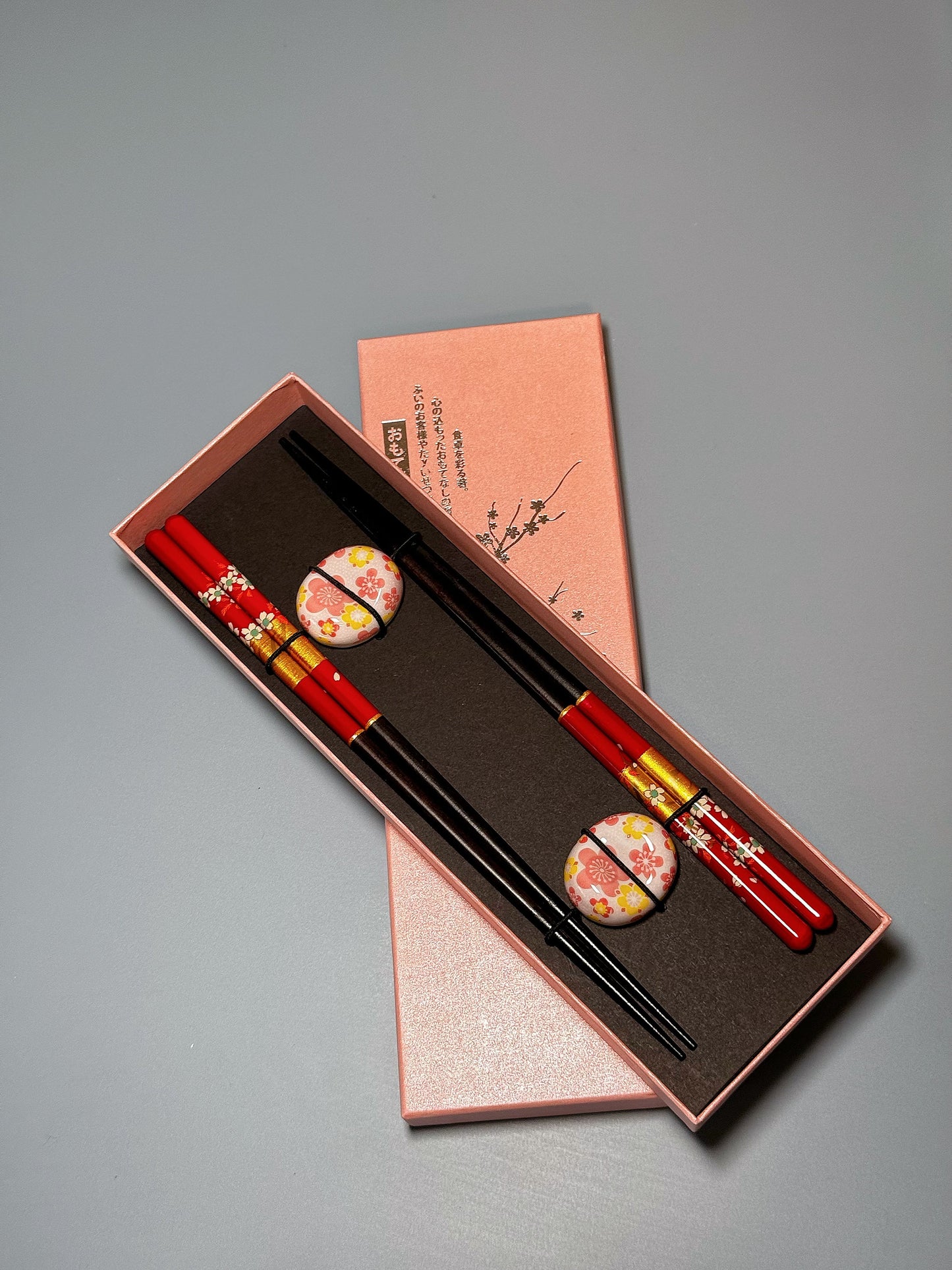 Floral Chopsticks with flower rest